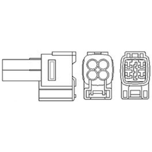 Sonda lambda Fiat Sedici (189) 06.06-10.14; Subaru Justy 3 (G3x) 09.03-; Suzuki Ignis I (Fh) 10.00-12.05, Ignis 2 (Mh) 08.03-, Liana (Er Rh) 10.01-, Liana Liftback 06.01-, Swift 3 (Mz Ez) 02.05-, Swift 4 (Fz Nz) 10.10-, Sx4 (Ey Gy) 06.06-, Sx4 Saloon (Gy