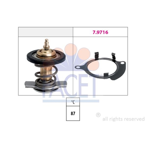 Termostat lichid racire Facet 78820