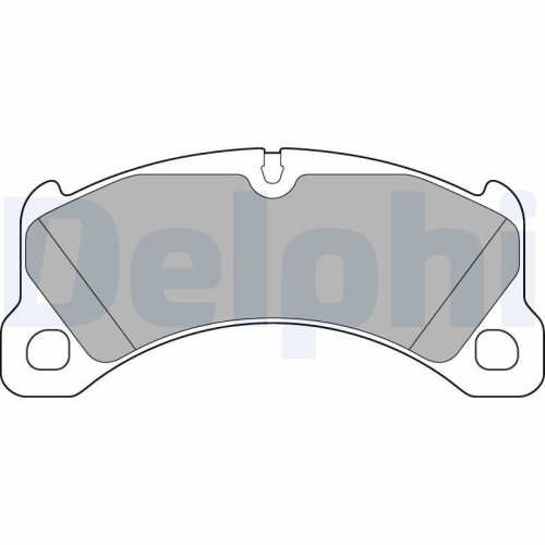 DELPHI set placute frana,frana disc