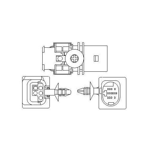 Sonda lambda Ford Mondeo 5 Saloon (Cd), Tourneo Connect / Grand Tourneo Connect V408, Transit Connect V408 Van; Hyundai Accent 4 Sedan (Rb), I20 Active (Ib, I20 2 (Gb, I20 2 Coupe (Gb), I20 2 Hatchback Van (Gb, I30 (Gd), I30 (Pde, I30 Coupe, I30 Estate (G