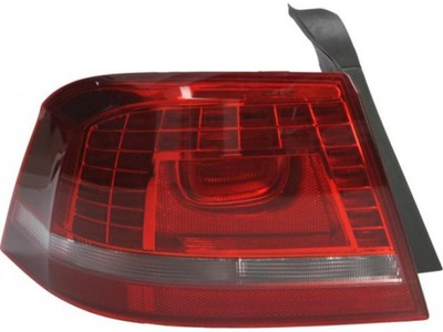 Stop spate lampa Vw Passat (B7 (36)), 11.10-Sedan, spate, omologare ECE, cu suport bec, exterior, tip bec LED+PY21W+W16W, 3AE 945 207B; 3AE945207B, Stanga