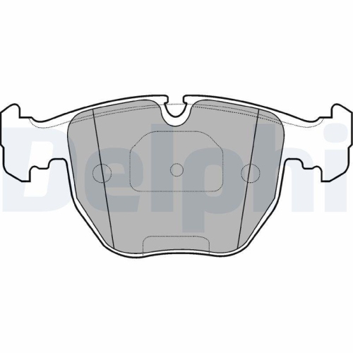 DELPHI set placute frana,frana disc