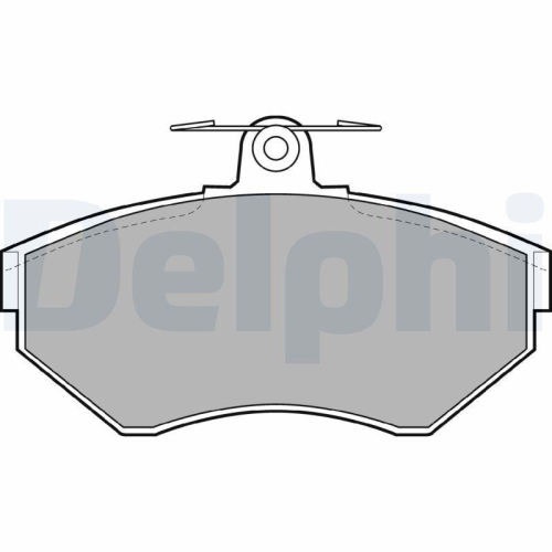 DELPHI set placute frana,frana disc