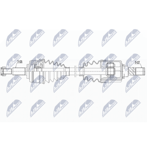 Planetara Renault Megane 3 2.0 2009-, Fluence 2.0 2010-, Stanga, CV Automata CVt, 8201030260
