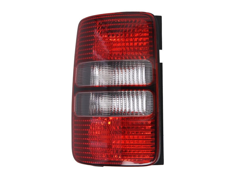 Stop spate lampa Vw Caddy III/Life (2k), 06.2010-06.2015, modele cu 2 Usi Spate, spate, omologare ECE, fara suport bec, FUMURIU, 2K5945095G; 2K5945095N, partea Stanga, TYC