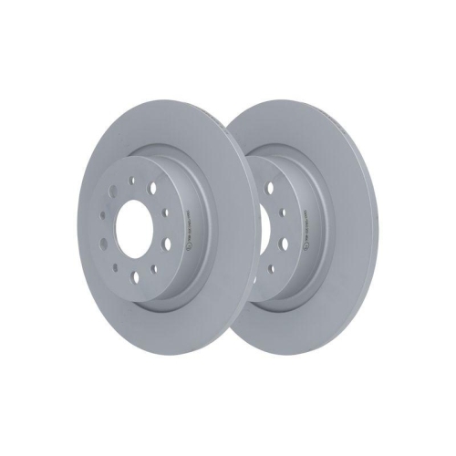 Set disc frana Fiat 500l (351 352) 09.12-, Tipo Estate (356 357) 03.16-, Tipo Liftback (356 357) 03.16-, Tipo Sedan (356 357) 10.15-, Spate, 264,0X10,0mm, plin, ATE