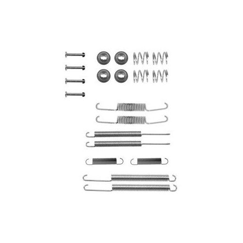 Set accesorii reparatie saboti frana Delphi LY1161, parte montare : Punte Spate