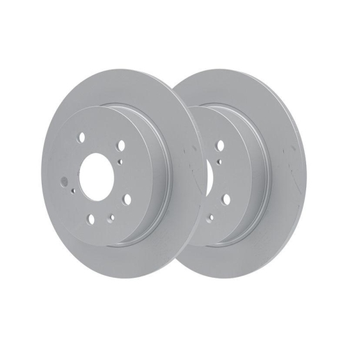 Set disc frana Fiat Sedici (189) 06.06-10.14; Suzuki Sx4 (Ey Gy) 06.06-, Sx4 Saloon (Gy Rw) 10.07-, Spate, 278,0X9,0mm, plin, ATE