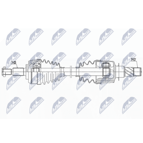 Planetara Renault Megane 4 1.2tce 130, 1.6tce205 2016-, Stanga, CV Automata Edc7, NPW-RE-189