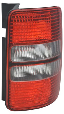 Stop spate lampa Volkswagen CADDY III/LIFE (2K) 06.2010-06.2015 pentru modele cu 2 usi spate, fara suport becuri, TYC 11-12563-31-2, partea Dreapta, FUMURIU, 2K5945096G; 2K5945096N