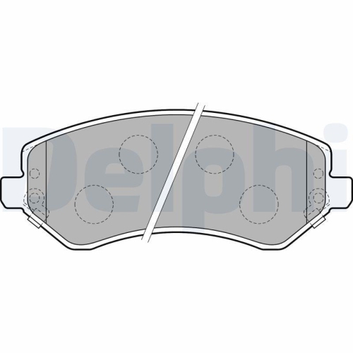 DELPHI set placute frana,frana disc