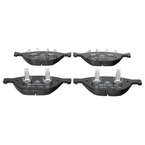 Set placute frana Ate 13046072102, parte montare : Punte fata
