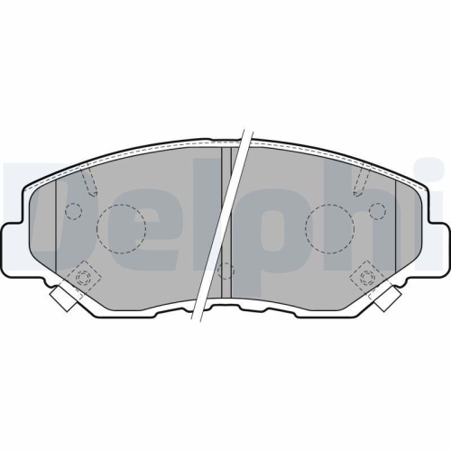DELPHI set placute frana,frana disc