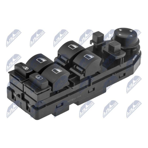 Comutator reglaj geam Bmw Seria 5 E60, E61 2003-, Versiuni: cu jaluzea Spate, 61316951914