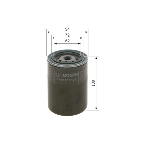 BOSCH Filtru ulei