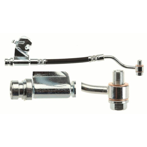 Furtun frana Hyundai I20 I (Pb Pbt) 08.08-12.15, Spate, Dreapta, TRW