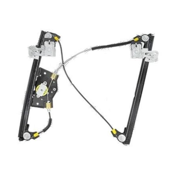 Macara geam Volkswagen Polo 6k (1995-2001) Classic/Variant; Caddy 1995-2004, Seat Ibiza 6k / Cordoba 6k 1993-2002, Inca 1995-2003, usa fata, Dreapta, 4 usi, 5 usi, pentru motoras cu functie comfort, fara motoras