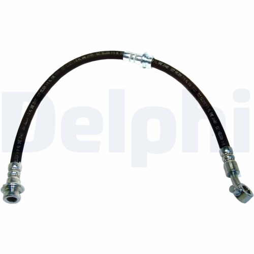 Furtun frana fata DELPHI, Nissan Primastar Caroserie (X83), 09.2002-, X-Trail (T30), 01.2001-12.2013, partea stanga, Fata; puntea fata; axa stanga fata