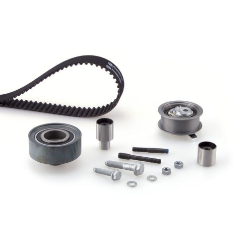 Kit curea distributie Audi A3 (8l1); Seat Cordoba (6k1), Ibiza 2 (6k1), Inca (6k9), Leon (1m1), Toledo 2 (1m2); Skoda Octavia 1 (1u2); VW Bora 1 (1j2), Caddy 2 (9k9a), Golf 4 (1j1), New Beetle (9c1), Polo 3, 1.9 TDi, 1.9 D, 1.9 Sdi, GATES