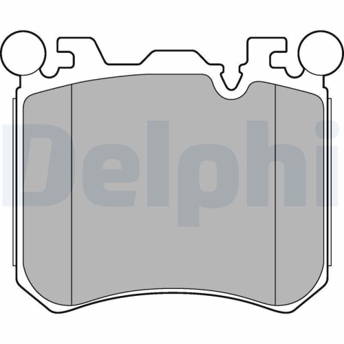 DELPHI set placute frana,frana disc