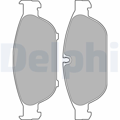 DELPHI set placute frana,frana disc