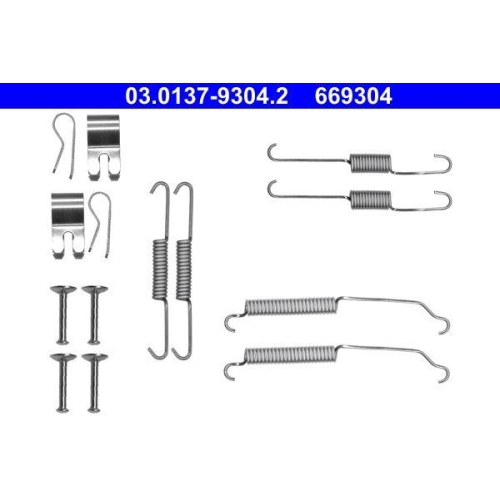 ATE Set accesorii, sabot de frana