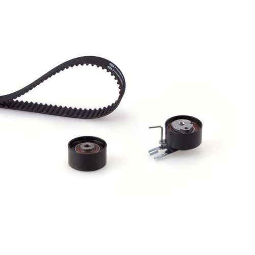 Kit curea distributie Citroen Berlingo, C2 (Jm), C3, C4, C5, Jumpy; Fiat Scudo; Ford C-Max, Fiesta, Focus II; Mazda 2, 3; Mini; Peugeot 1007, 206, 207, 3008, 308; Volvo C30, S40 II, S80 II, V70 III, 1.6 HDI, 1.6 D Multijet, 1.6 TDCi, 1.6 DDIS, GATES