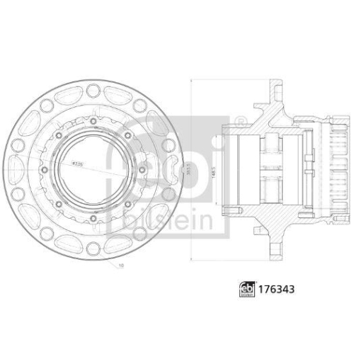 FEBI BILSTEIN Butuc roata