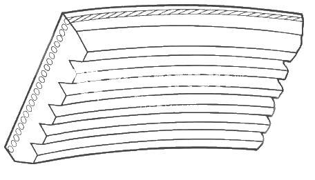 Curea transmisie CONTITECH 5PK1715 Mercedes-Benz Vaneo (414) A-Class (W168)