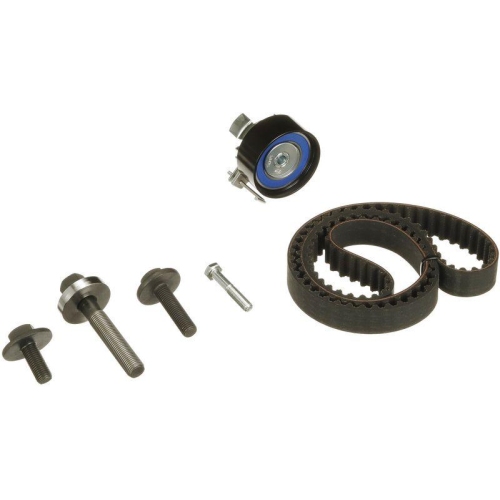 Kit curea distributie Ford C-Max (Dm2), Fiesta (Jh), Focus 2, Fusion (Ju), Grand C-Max, Mondeo 4; Mazda 2 (Dy); Volvo C30 (533), S40 2 (544), V50 (545), 1.6, 1.25 16V, 1.4 16V, GATES