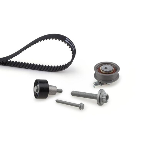 Kit curea distributie Audi A1, A3, A4, A5, Q2, Q3; Cupra Formentor, Leon; Seat Arona, Ibiza IV, Tarraco; Skoda Fabia III, Kamiq, Octavia III; VW Arteon, Golf VII, Tiguan, 1.0 TFSI, 1.4 TFSI, 1.4 TSI, GATES