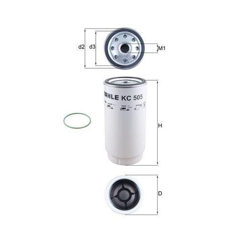 MAHLE filtru combustibil