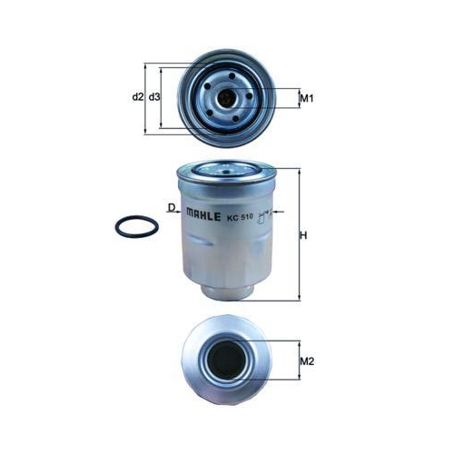 MAHLE filtru combustibil