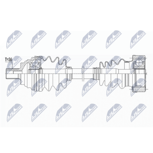 Planetara Skoda Yeti 4wd 2009-2017, Audi Tt 2.0tdi, 2.0tfsi, 2.0tts Quattro 2008-2014, Spate, Stanga, 1K0501203G