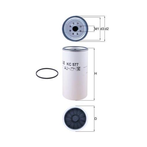 MAHLE filtru combustibil