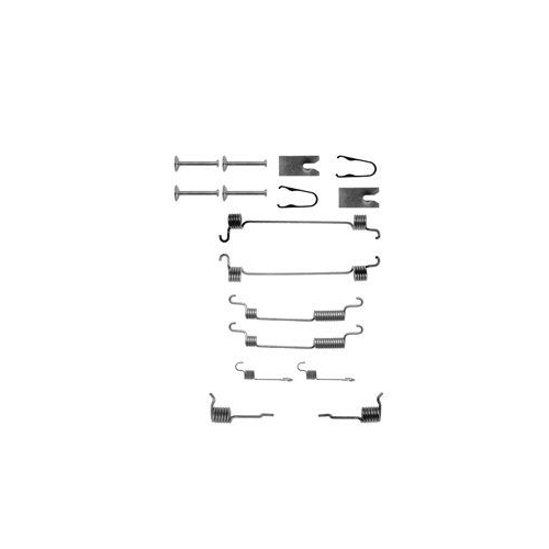 Set accesorii reparatie saboti frana Delphi LY1239, parte montare : Punte Spate