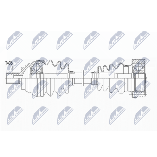 Planetara Skoda Yeti 4wd 2009-2017, Audi Tt 2.0tdi, 2.0tfsi, 2.0tts Quattro 2008-2014, Spate, Dreapta, 1K0501204G