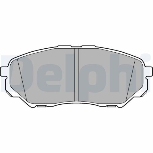 DELPHI set placute frana,frana disc
