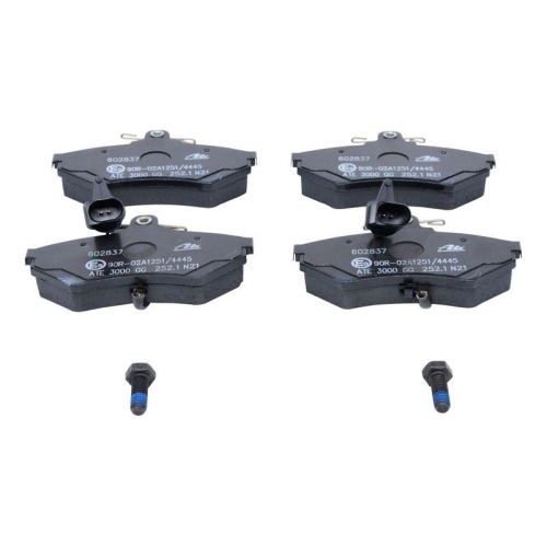 Set placute frana punte fata Audi A4 (B5/B6/B7) 1994-2008, Seat Exeo 2008-2013; Vw Passat (B5), 1996-2005; Ate 13046028372, parte montare : Punte fata