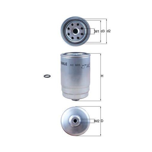 MAHLE filtru combustibil