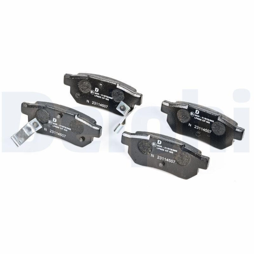 DELPHI set placute frana,frana disc