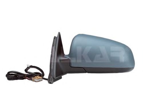 Oglinda exterioara Audi A4 (8e2, B6), A4 Cabriolet (8h7, B6, 8he, B7), Alkar 6127503, parte montare : Stanga