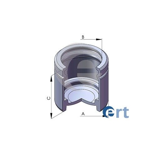 Piston etrier frana Ert 150566C, parte montare : Punte Fata