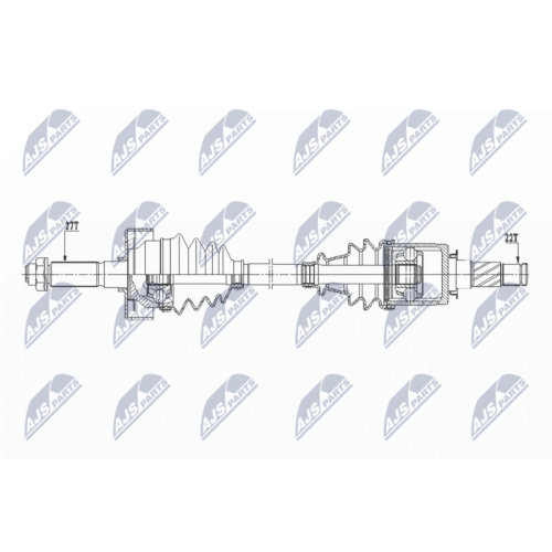 Planetara Subaru Forester Awd 2014-, Xv Awd 2013-, Spate, Stanga, Dreapta, CV Automata CVt, NPW-SB-023