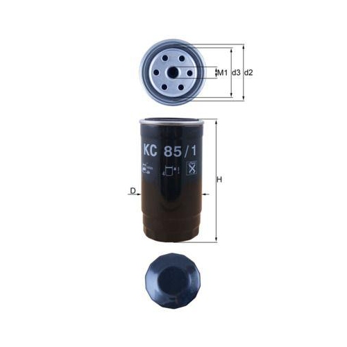 MAHLE filtru combustibil
