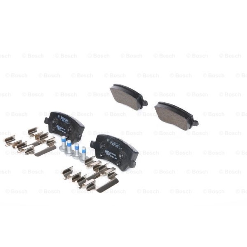 Set placute frana Bosch 0986494213, parte montare : Punte Spate