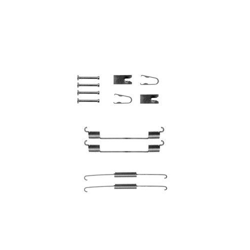 Set accesorii reparatie saboti frana Delphi LY1265, parte montare : Punte Spate