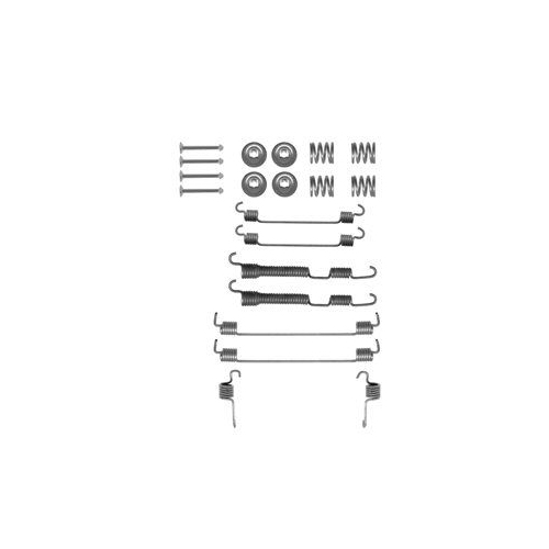 Set accesorii reparatie saboti frana Delphi LY1270, parte montare : Punte Spate