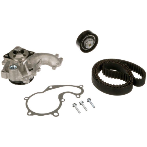 Kit distributie + pompa apa Ford C-Max, Fiesta, Focus, Galaxy II, Mondeo IV, S-Max, Tourneo Connect, Transit Connect; Mazda 121 III, 1.8, GATES