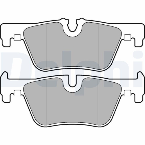 DELPHI set placute frana,frana disc